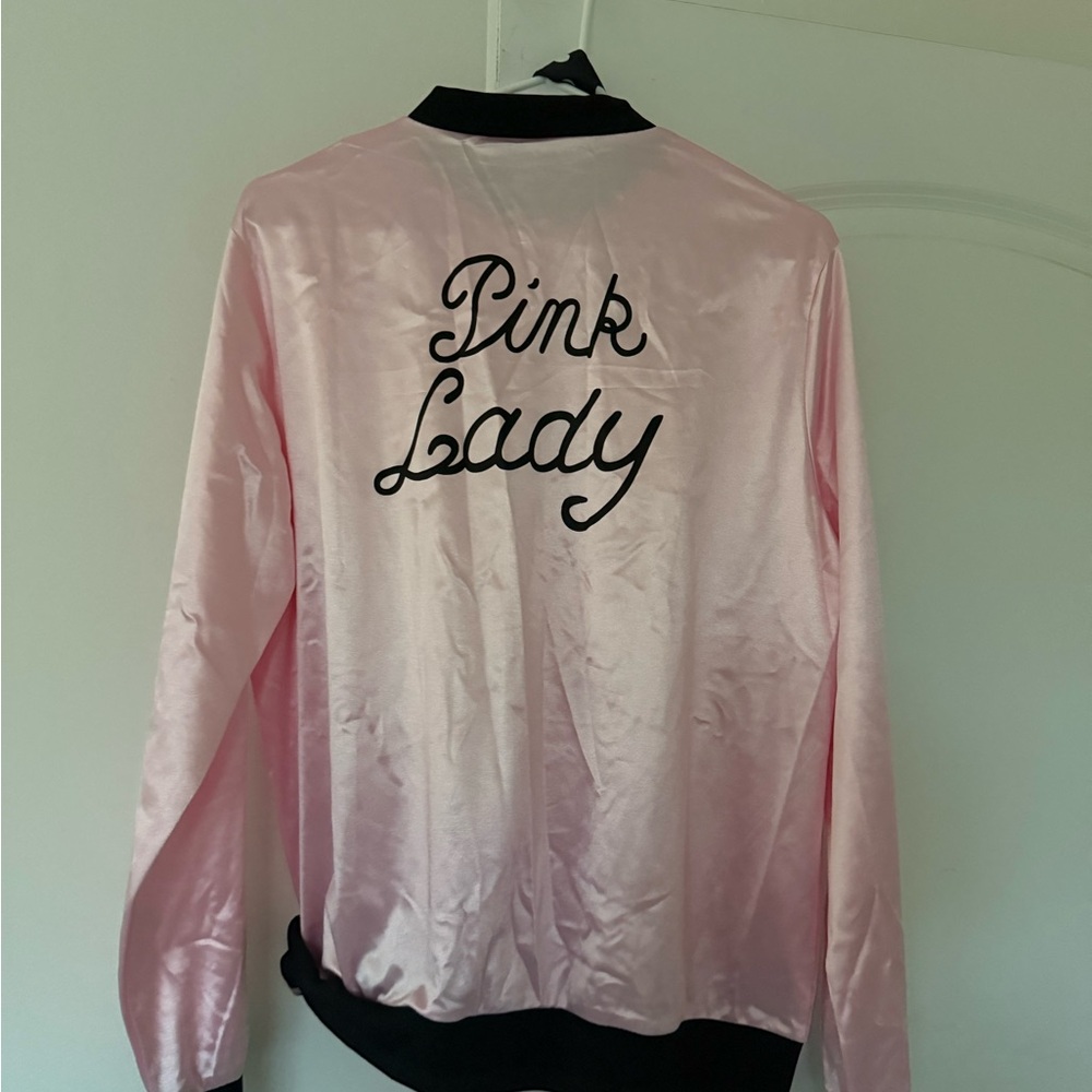 Pink Lady Satin Jacket